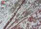 Ice Velvet Korea Velvet Fabric Polyester Spandex Velvet Fabric For Home Textiles